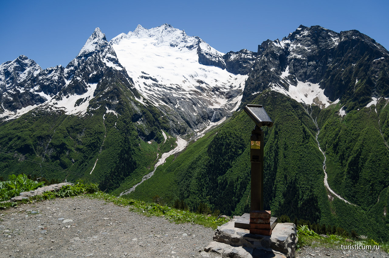 Кавказские горы высота фото