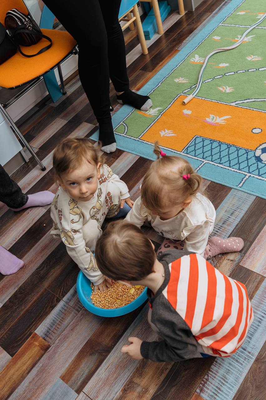 Индивидуальные занятия для детей 1-3 года