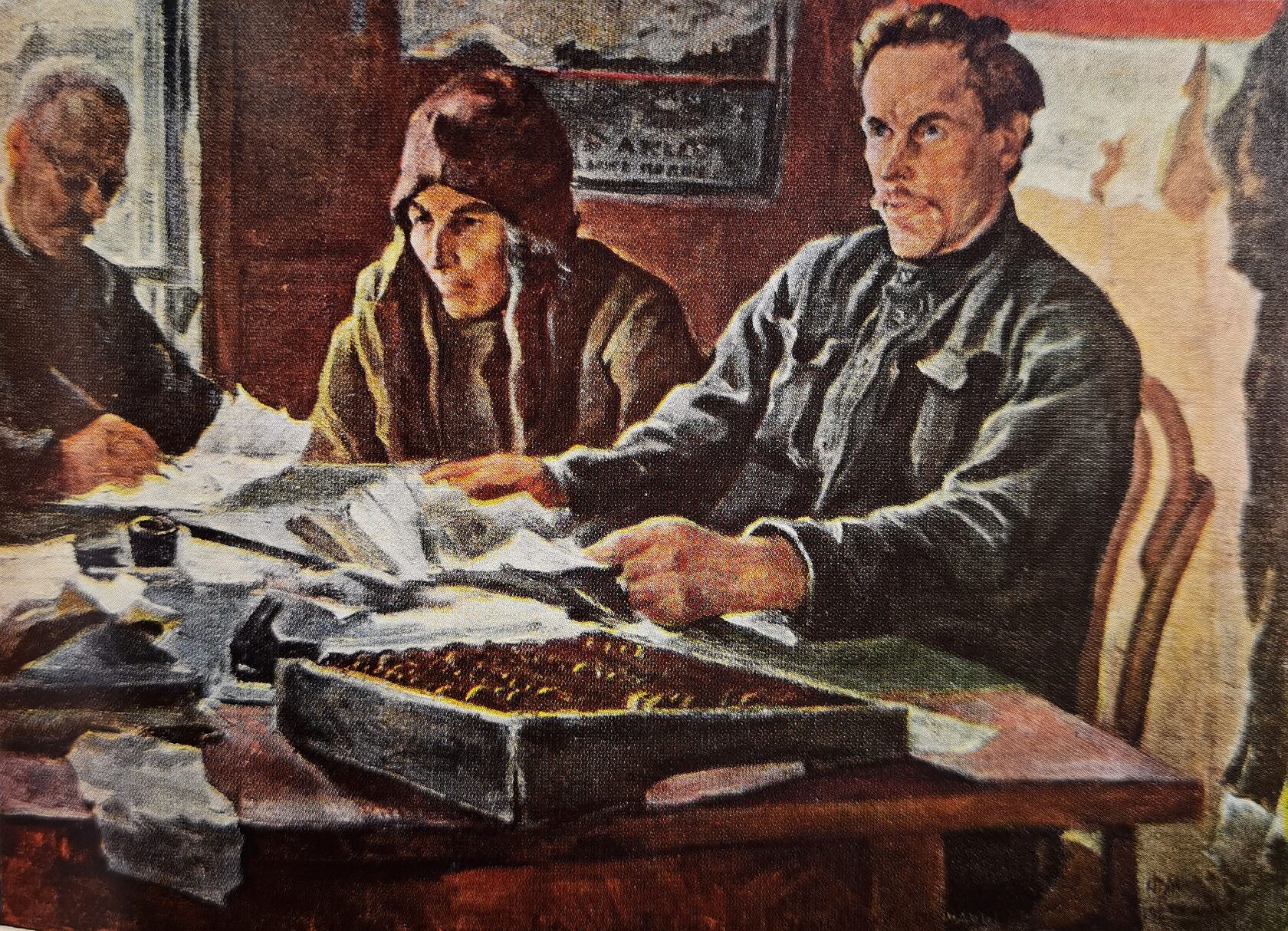 Ненецкий волисполком. Колва, 1925 г.