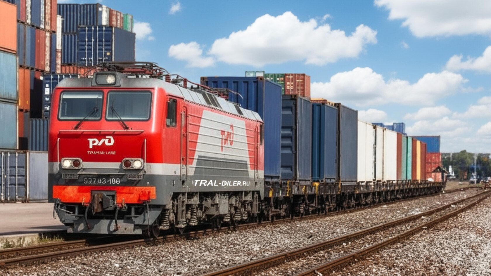 Железнодорожные перевозки контейнеров