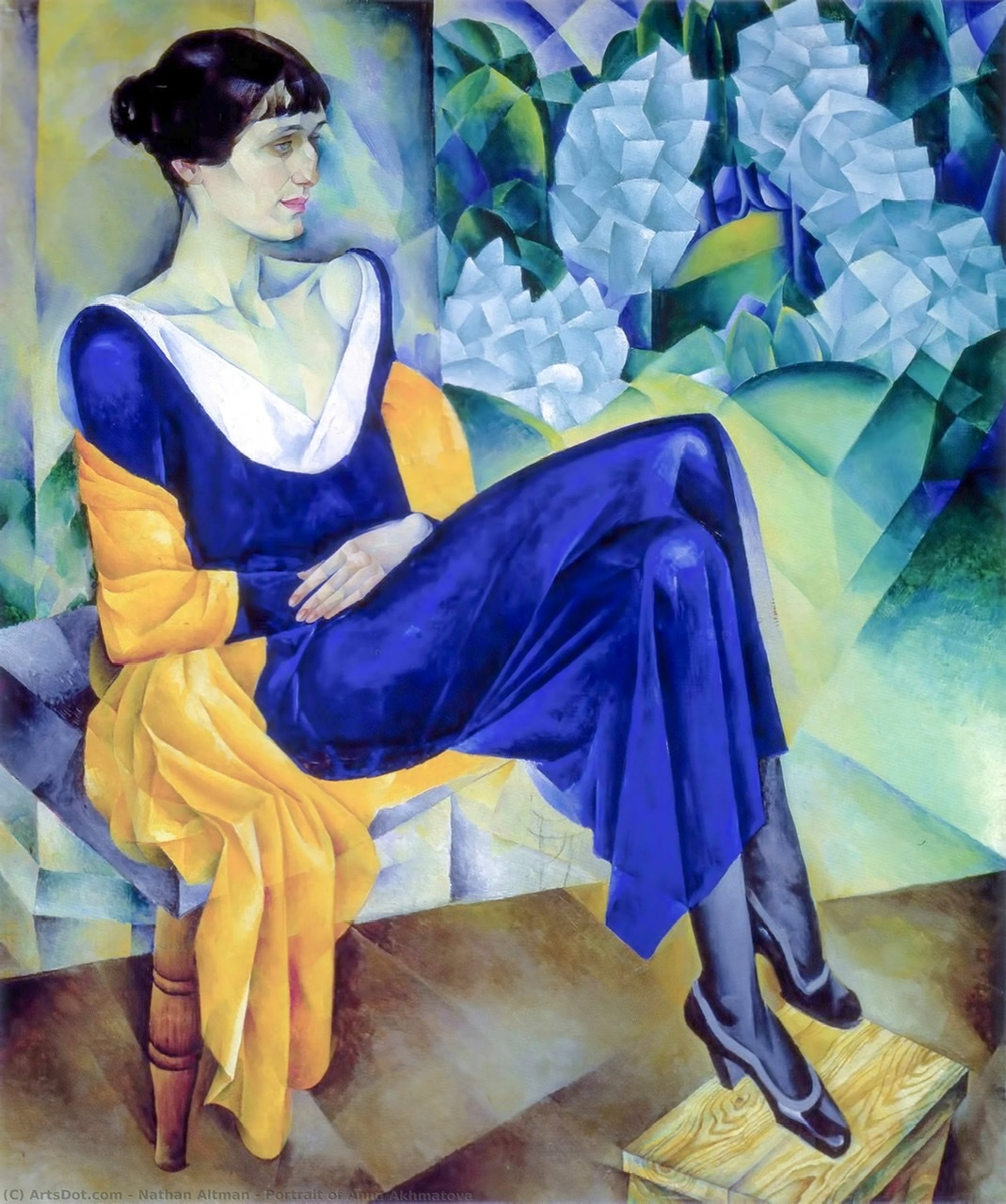 «Анна Ахматова» (1914) Натана Альтмана