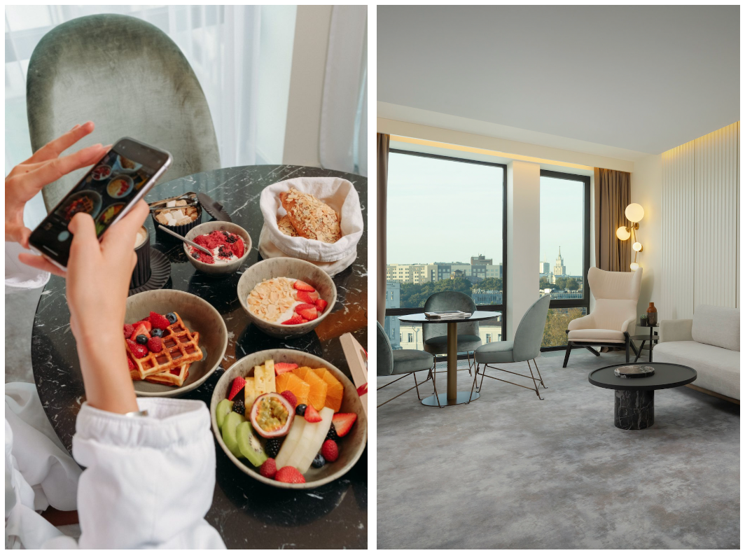 Завтраки в номер — УТП отеля