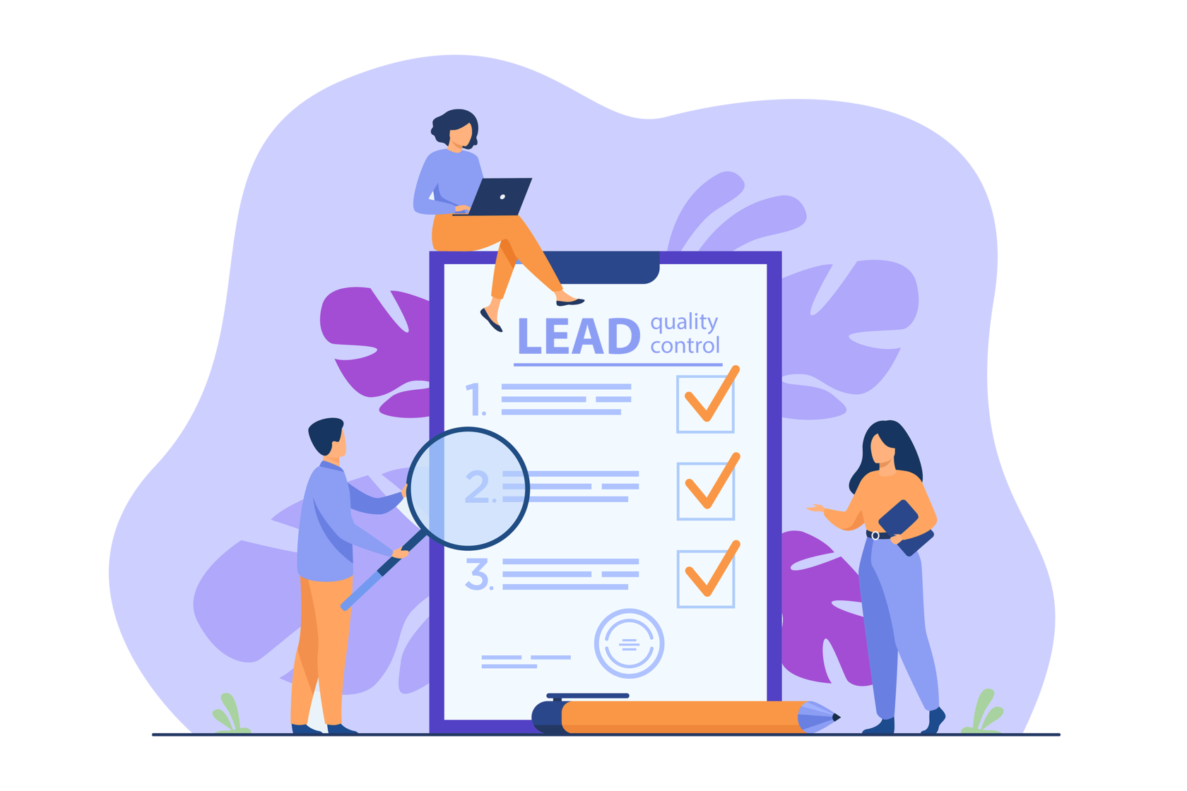 Бизнес процесс Контроля качества обработки лида