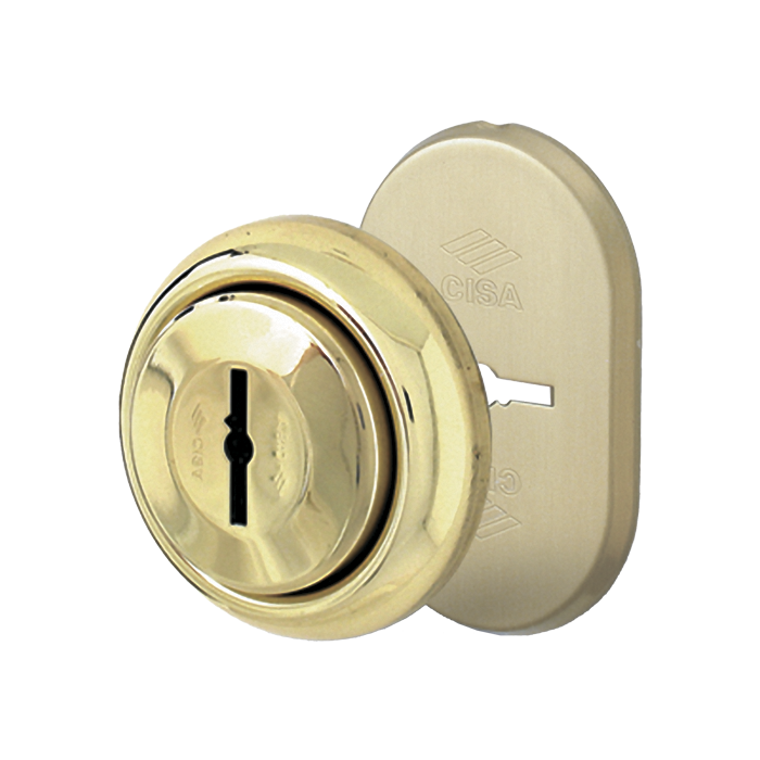 Врезная кодовая накладка на сувальдный замок (с ответной частью)