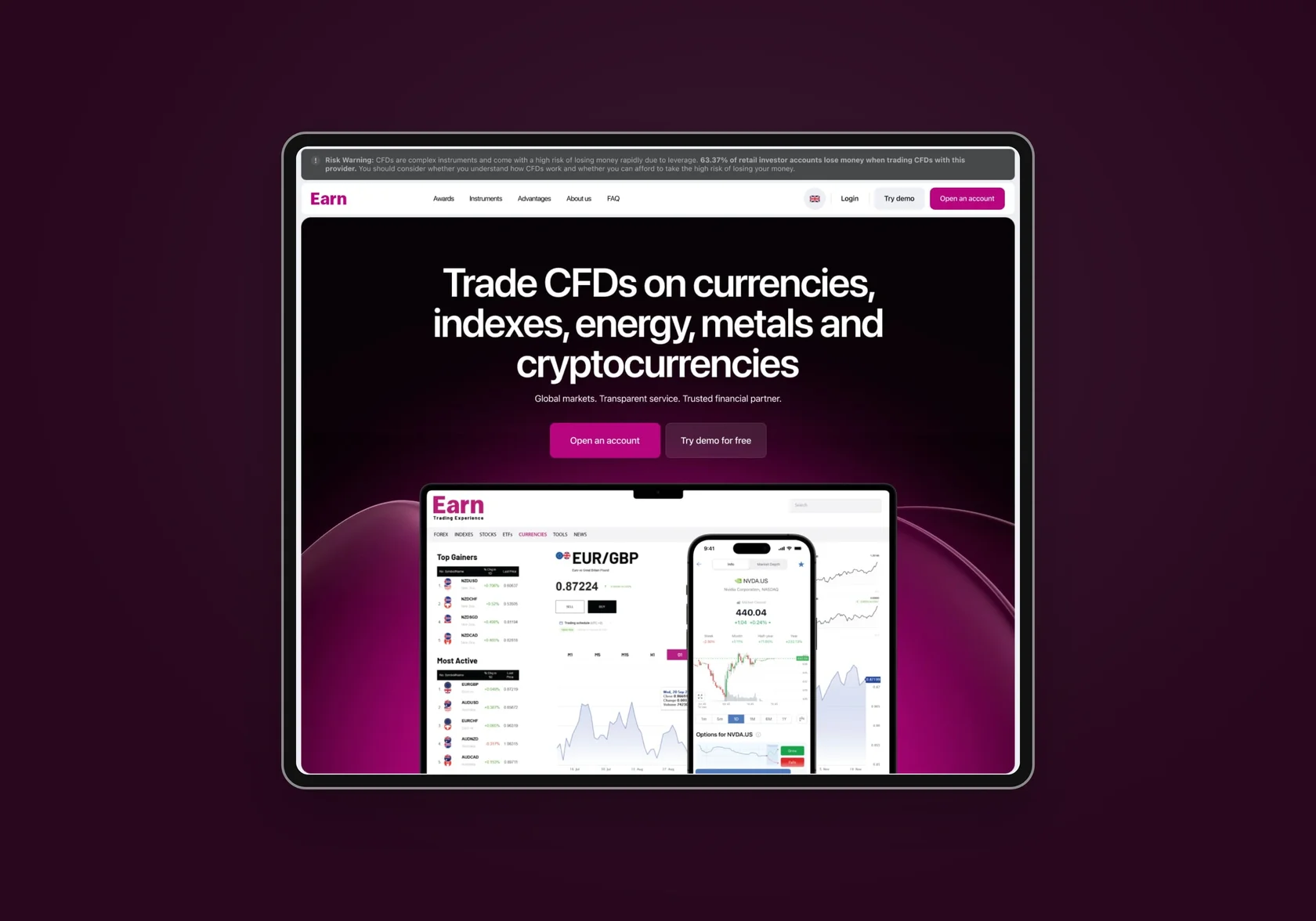 Earn — Earn — identity