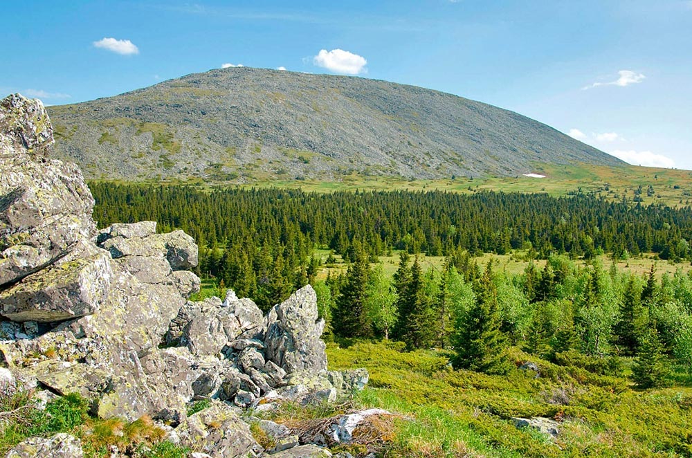 В уральских горах