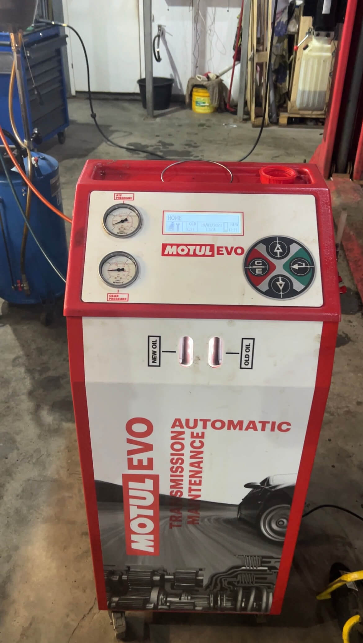 Старое масло в АКПП Kia Sorento