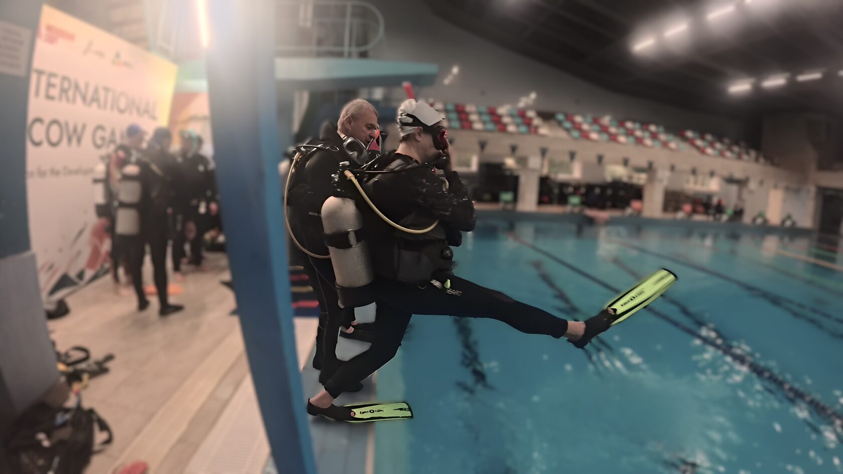 обучение дайвингу в Москве