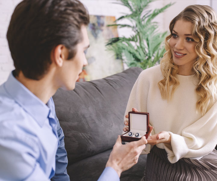 вручение серебрянных запонок на заказ