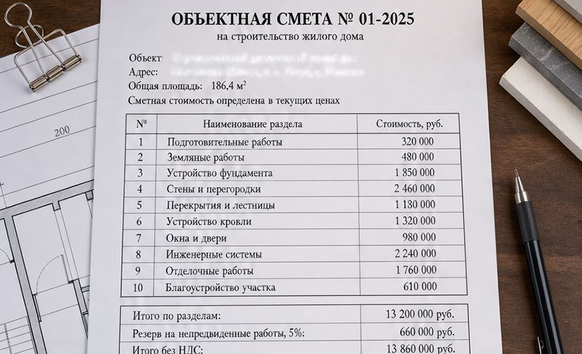 Объем и содержание работ
