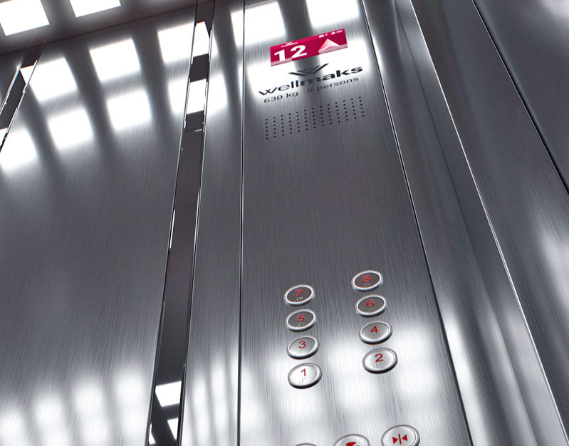 Купить лифт велмакс стандарт изнутри кабины с улучшенными характеристиками для административных и жилых помещений