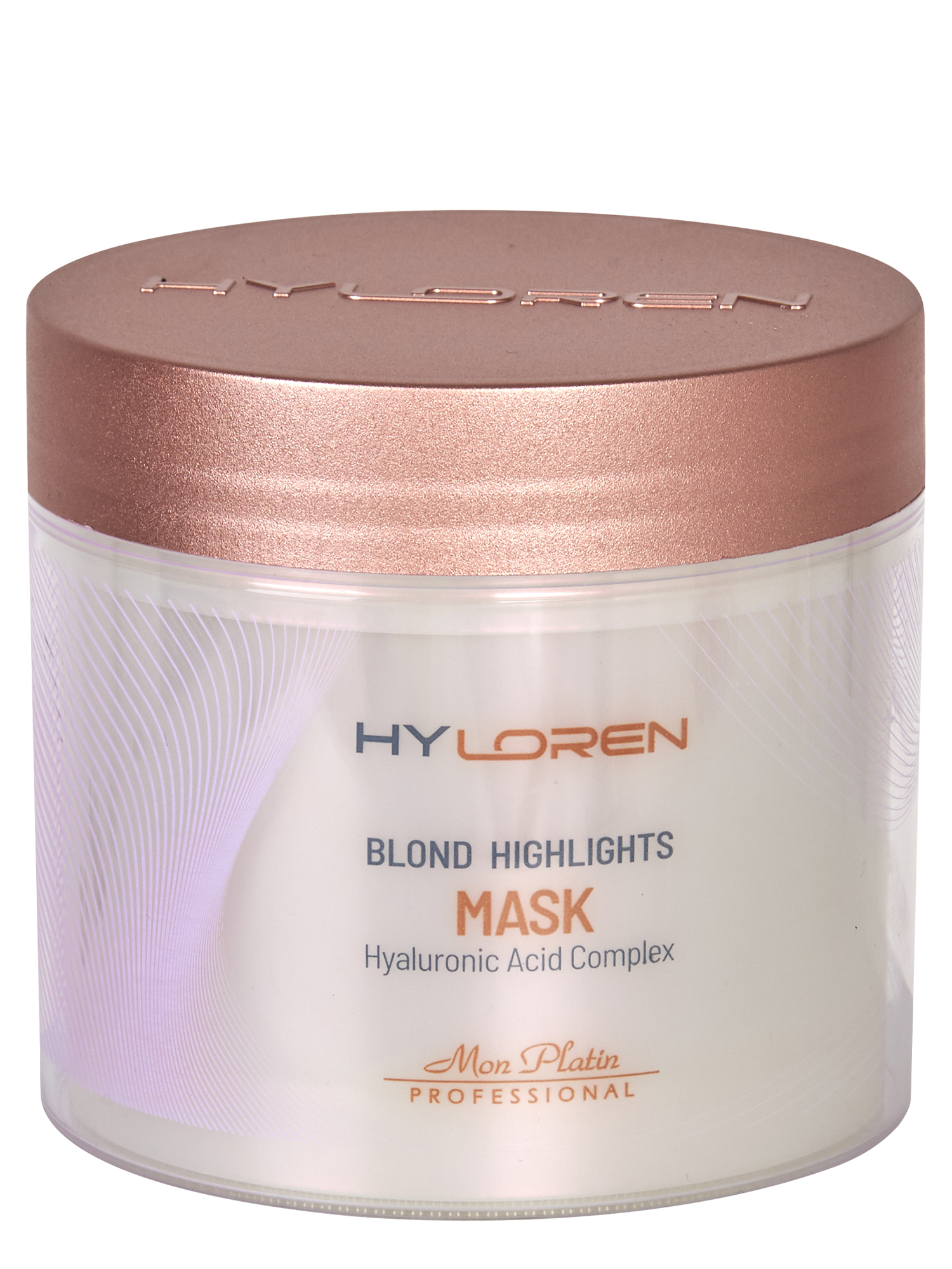 Маска HyLoren Premium для блондинок с гиалуроновой кислотой 500 мл.