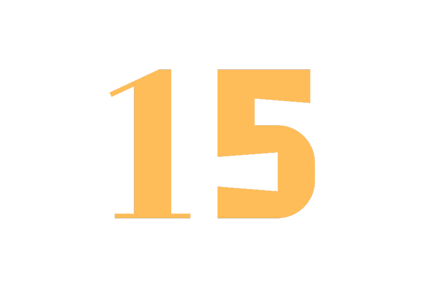 fifteen
