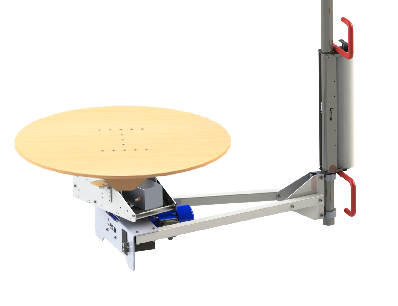 packer of panels in stretch film 4eco211 platform