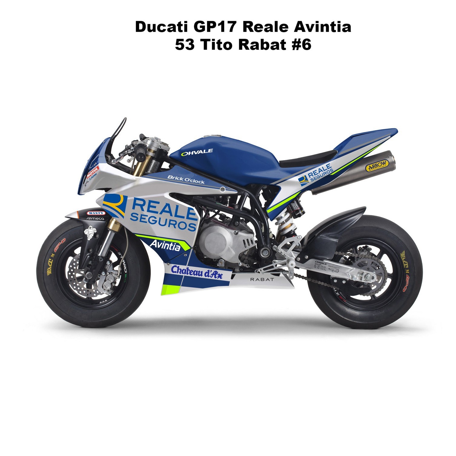 Ohvale Ducati Tito Rabat design