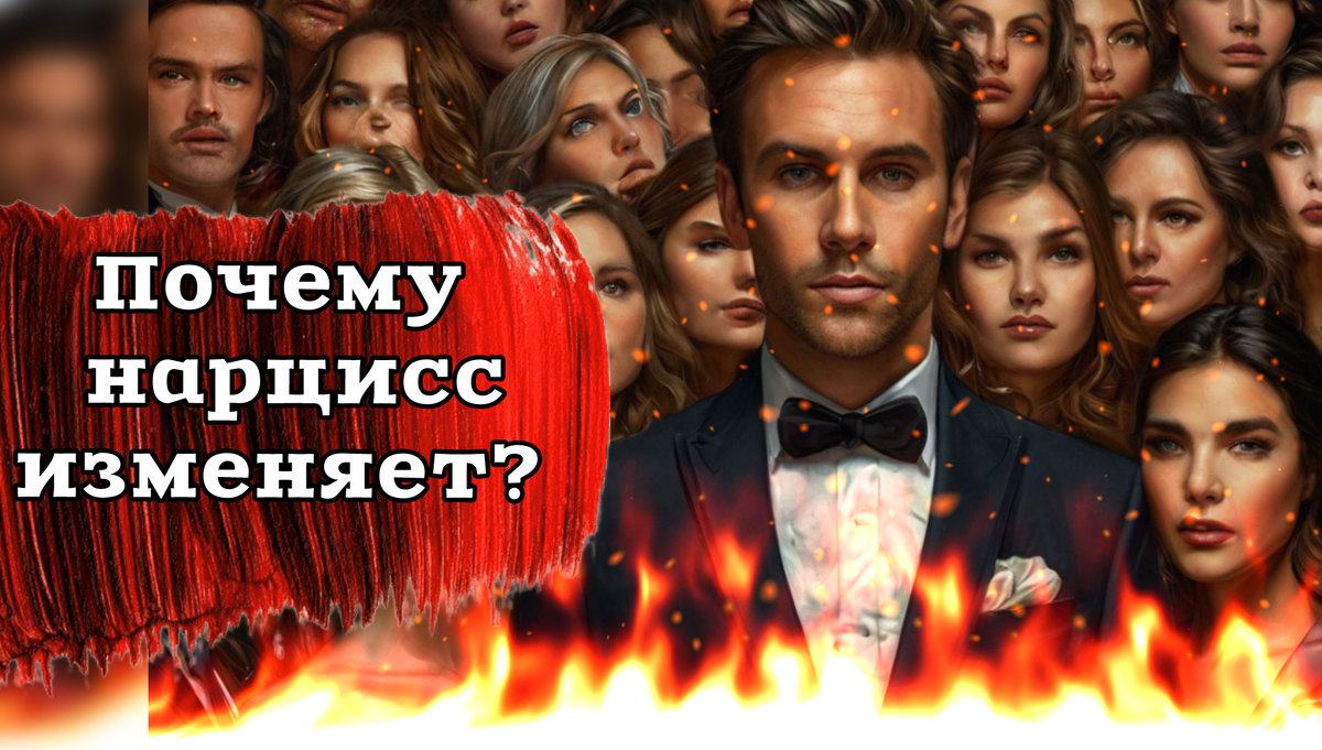 Почему нарцисс изменяет?