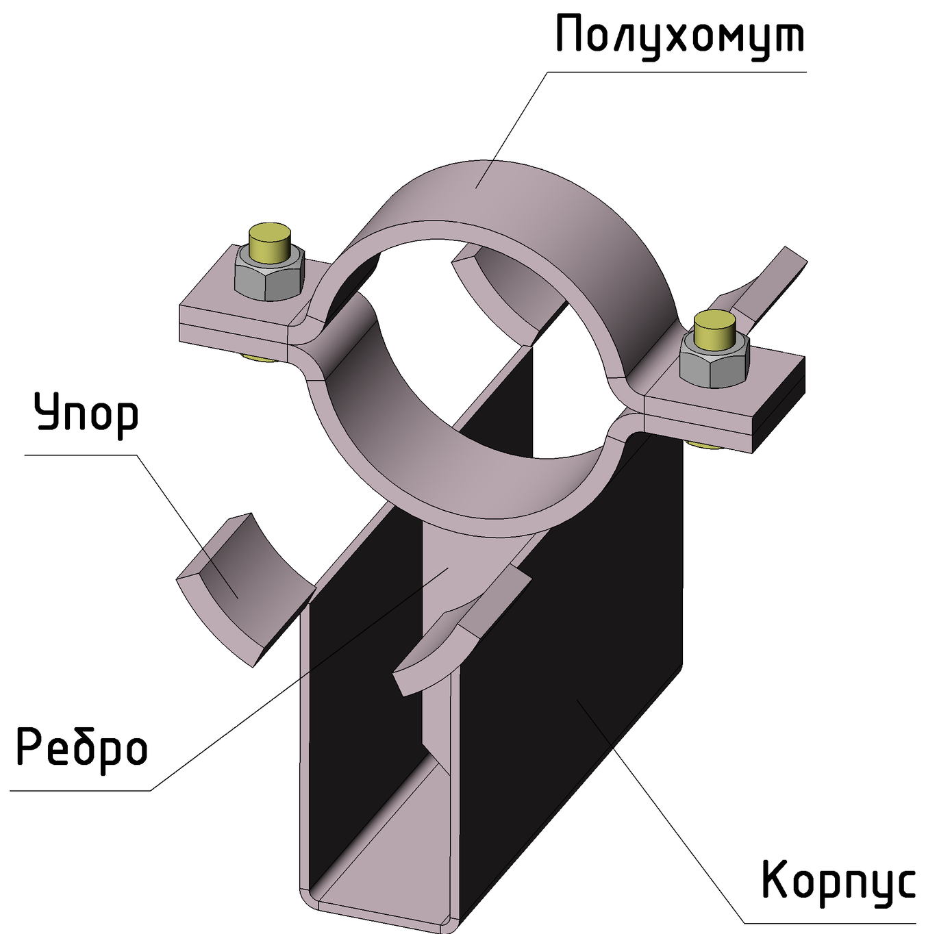 Опора кх а11 чертеж