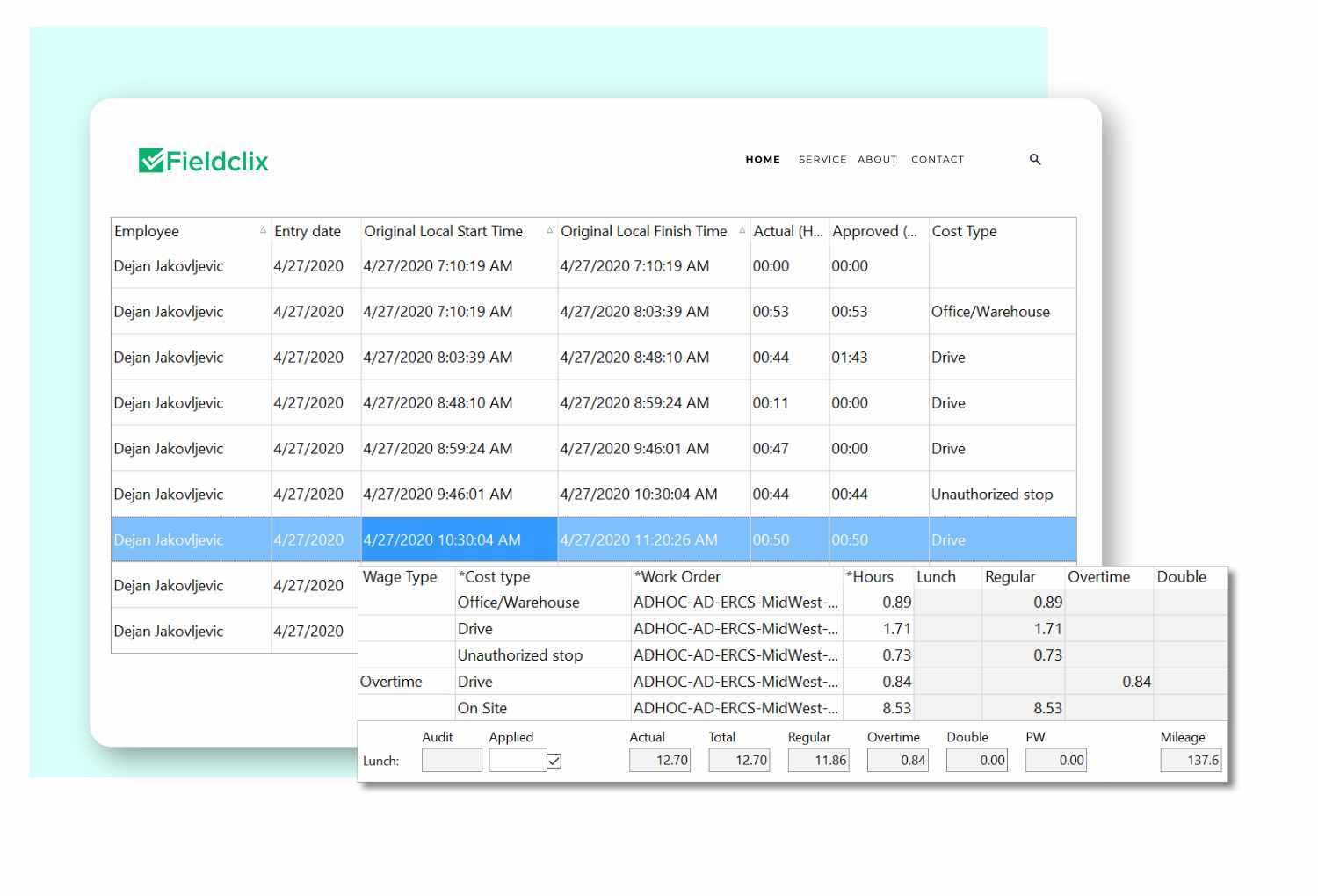 Best Automated Timekeeping Software | Fieldclix