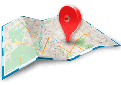 местоположение на карте