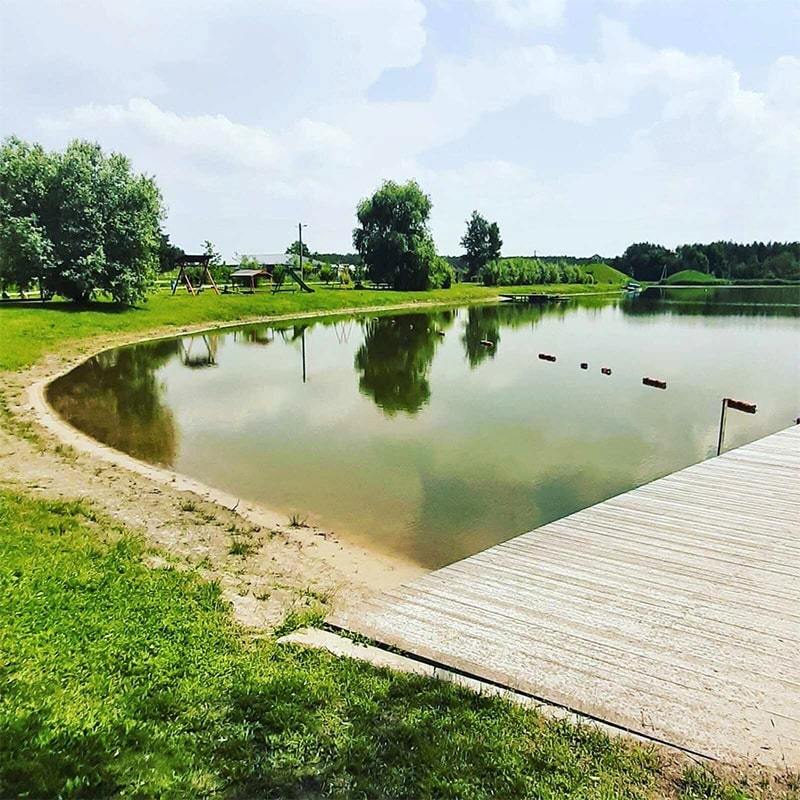 отдых на озере агроусадьба Лунинец