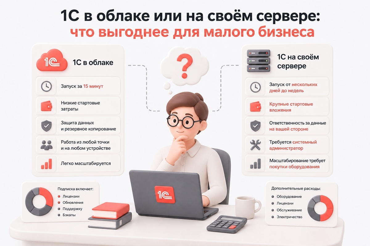 облачный сервер 1С
