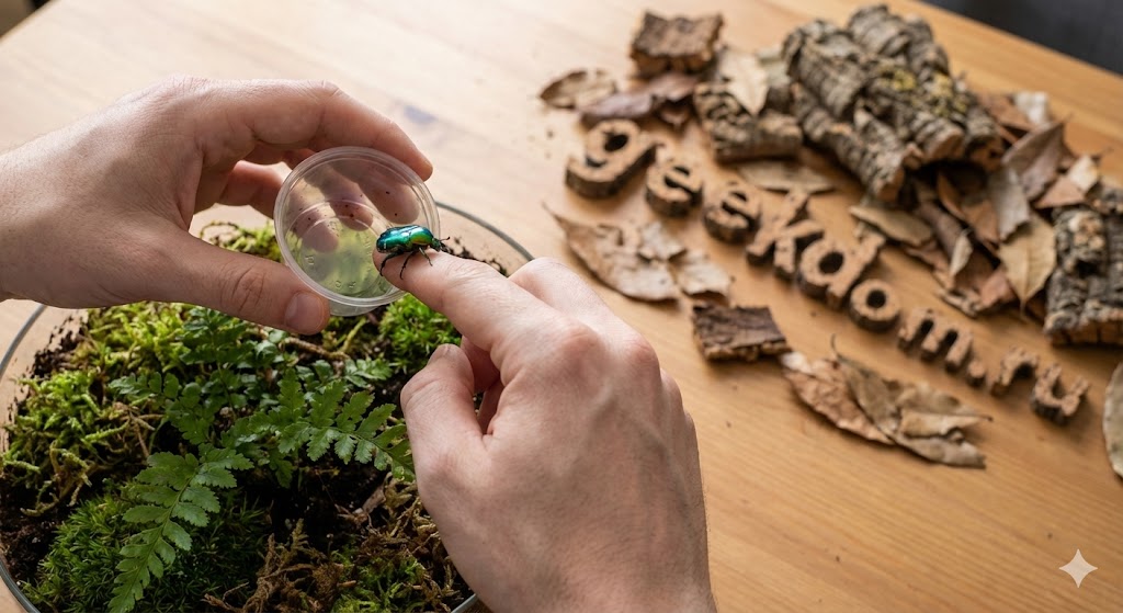 Запуск жука в террариум традиция киперов