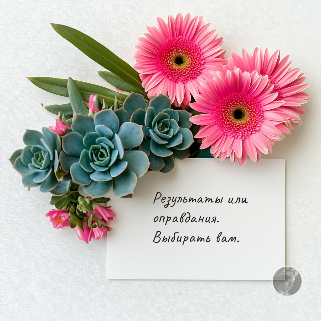 Цитата 109 из 43781 - Выбор между результатом и оправданием