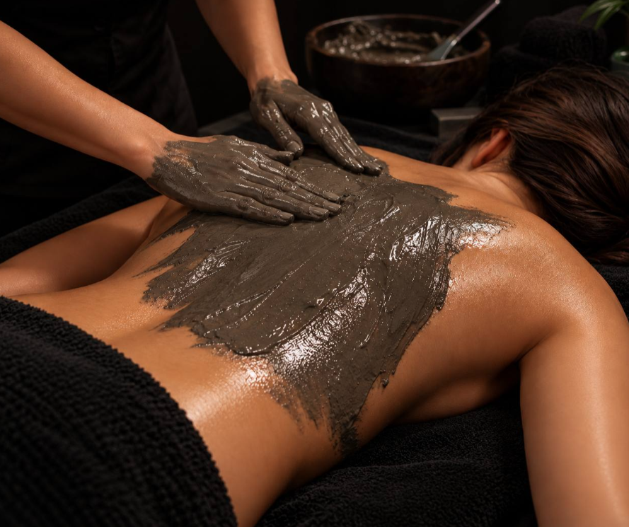 ГРЯЗЕВОЕ ОБЁРТЫВАНИЕ — иллюстрация SPA-процедуры