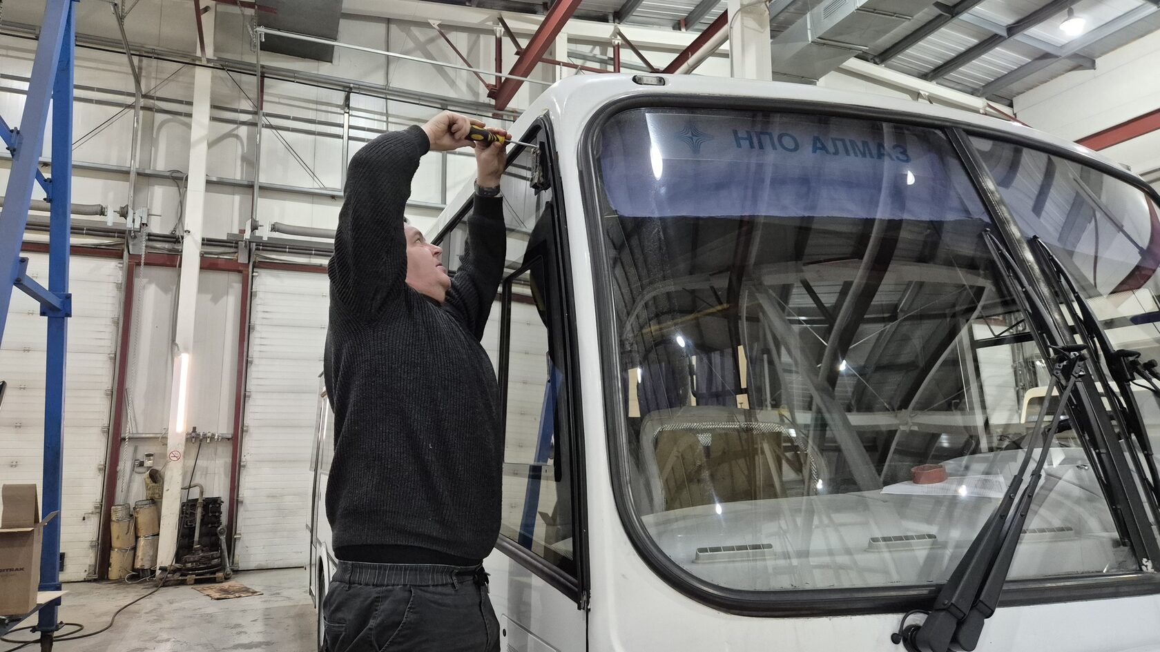 Замена зеркала ПАЗ