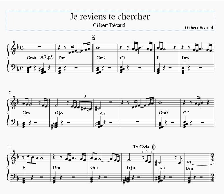 Je reviens te chercher