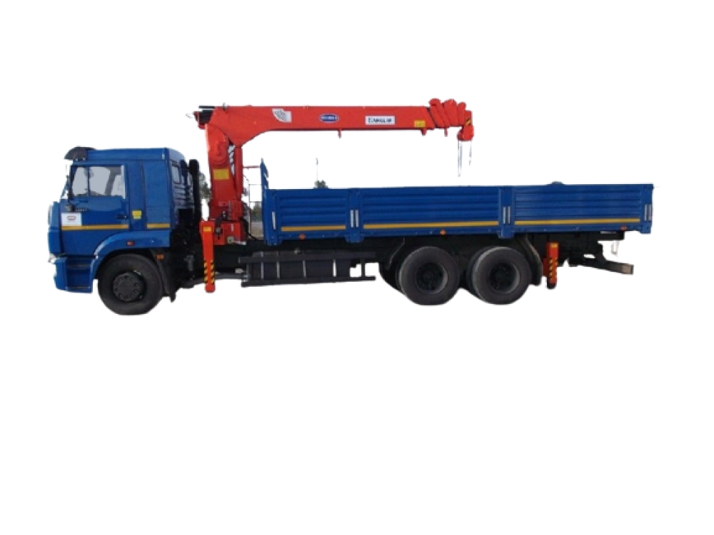 кран-манипулятор на базе Камаз пнг