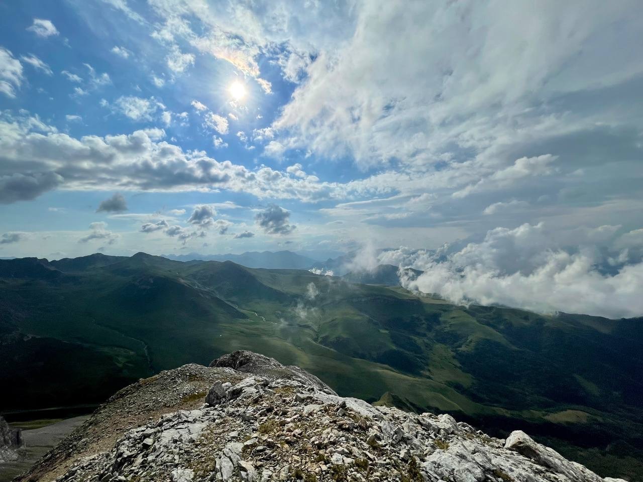 Роза пик хребет Аибга