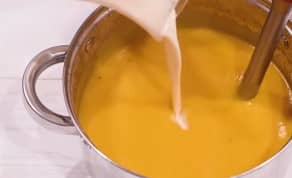 Приготовление крем-супа из тыквы со сливками: шаг 12