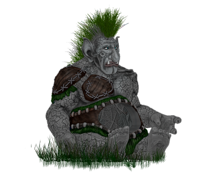 тролль рисунок пнг