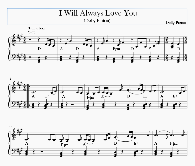 I Will Always Love You