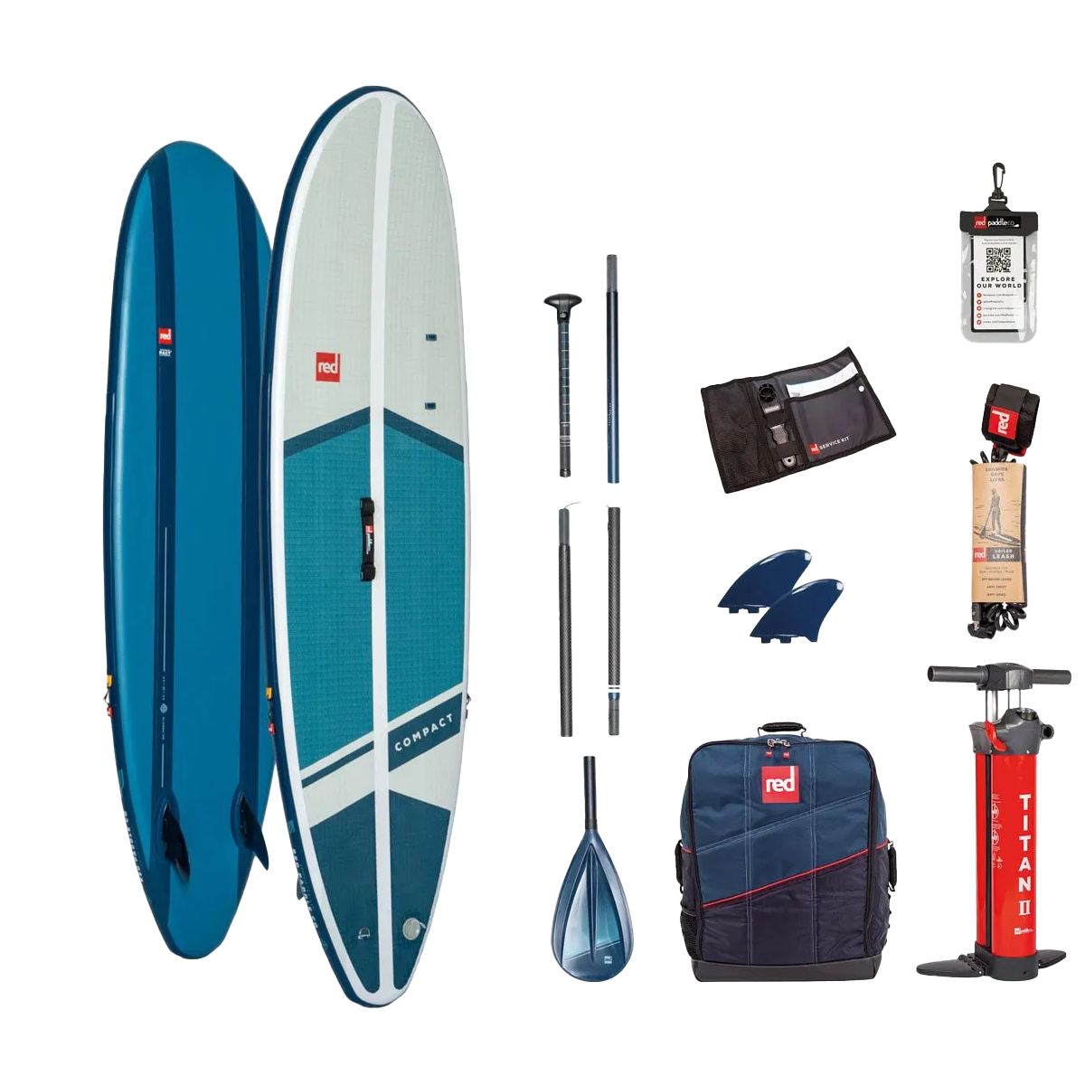 Red Paddle Compact 9'2" — конструкция и оснащение