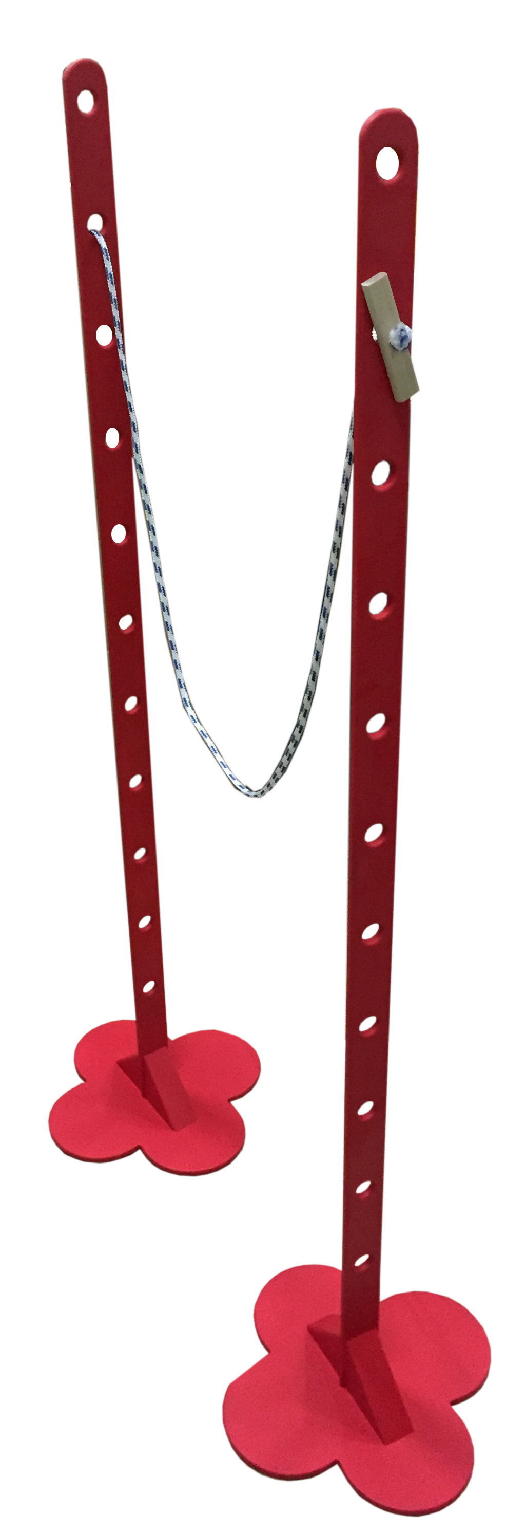 Стойка для прыжков в высоту из дерева 60 см, ТМ Рыжий Тим