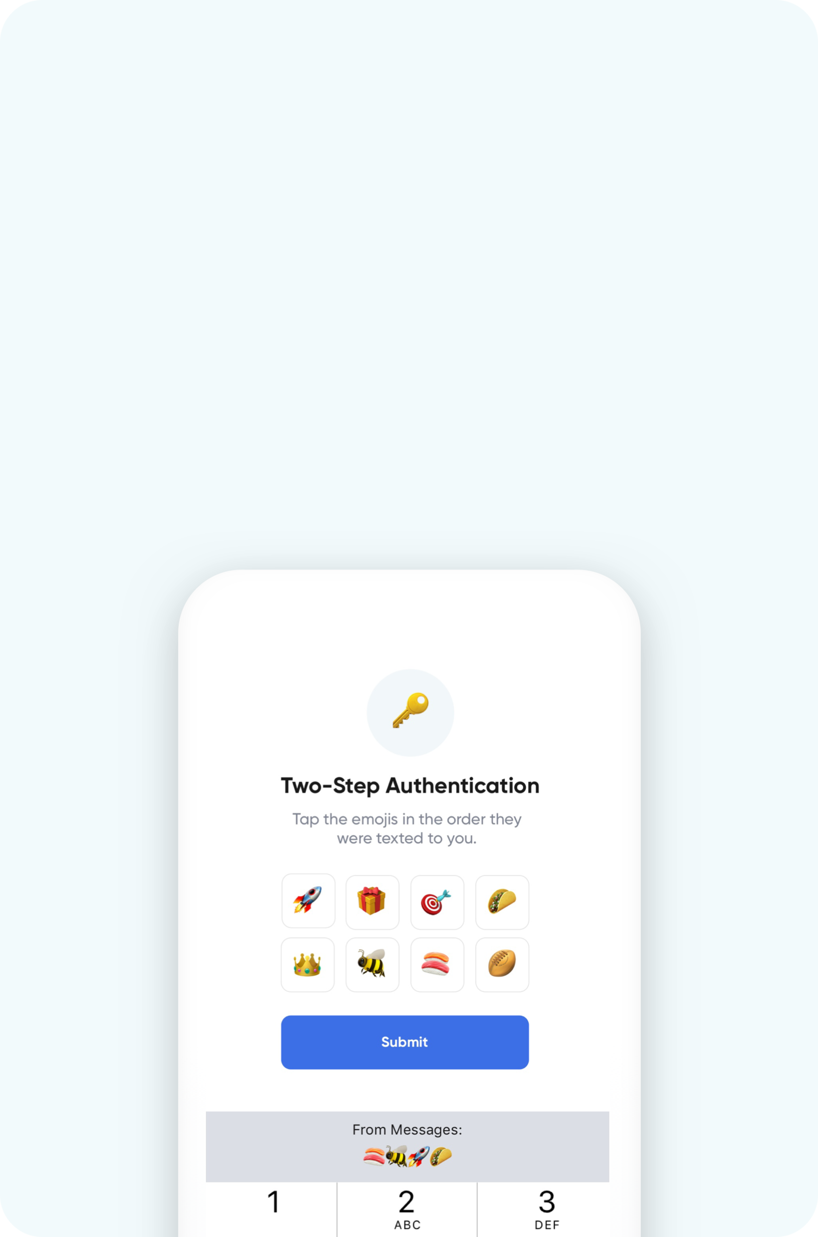 iOS two factor authentication code prefill compatible