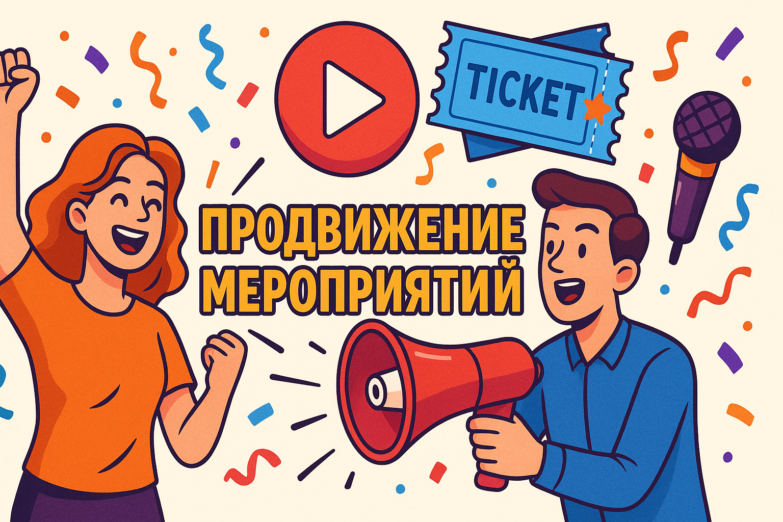 продвижение мероприятий