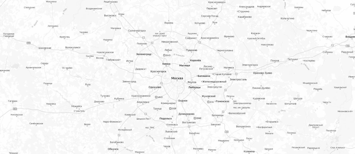 Карта маршрута — базовый алгоритм