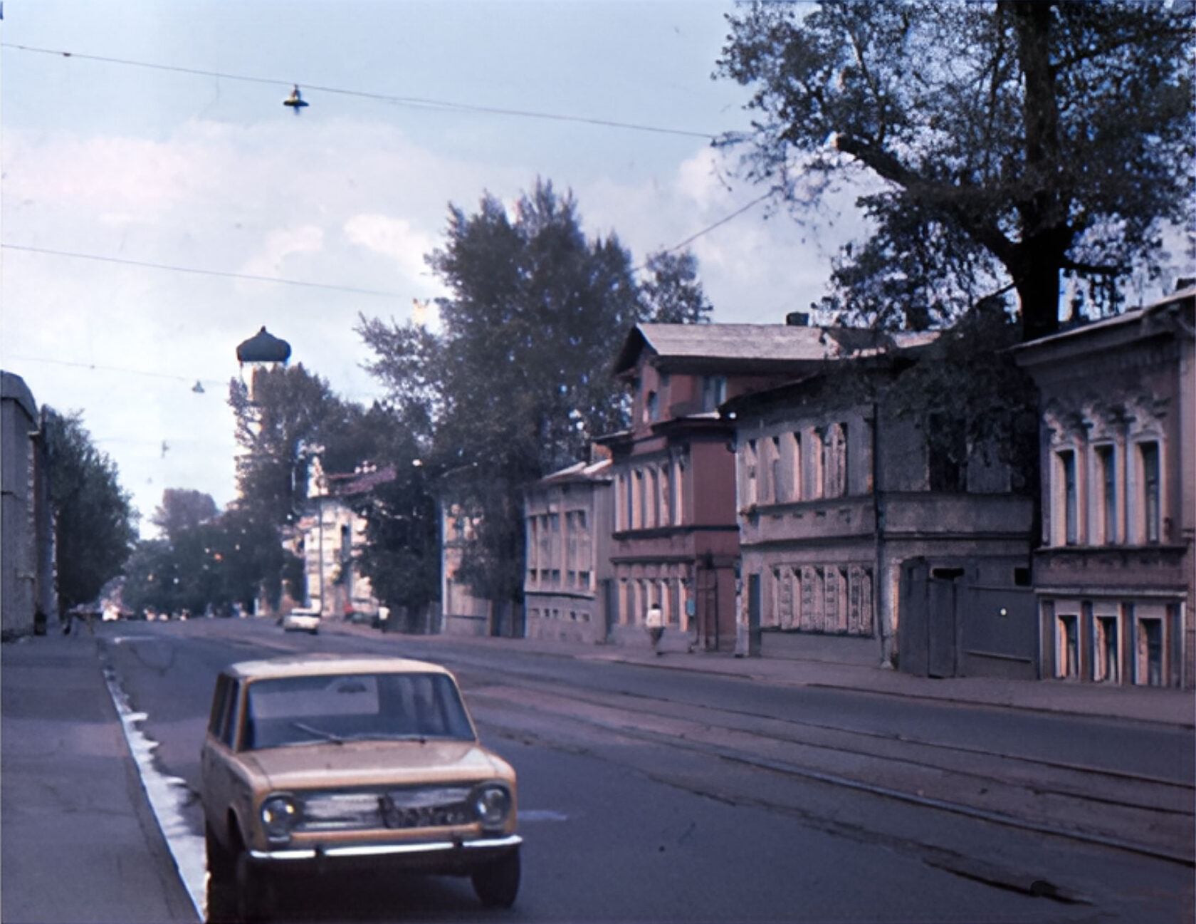 On example of the section of Ilinskaya str.