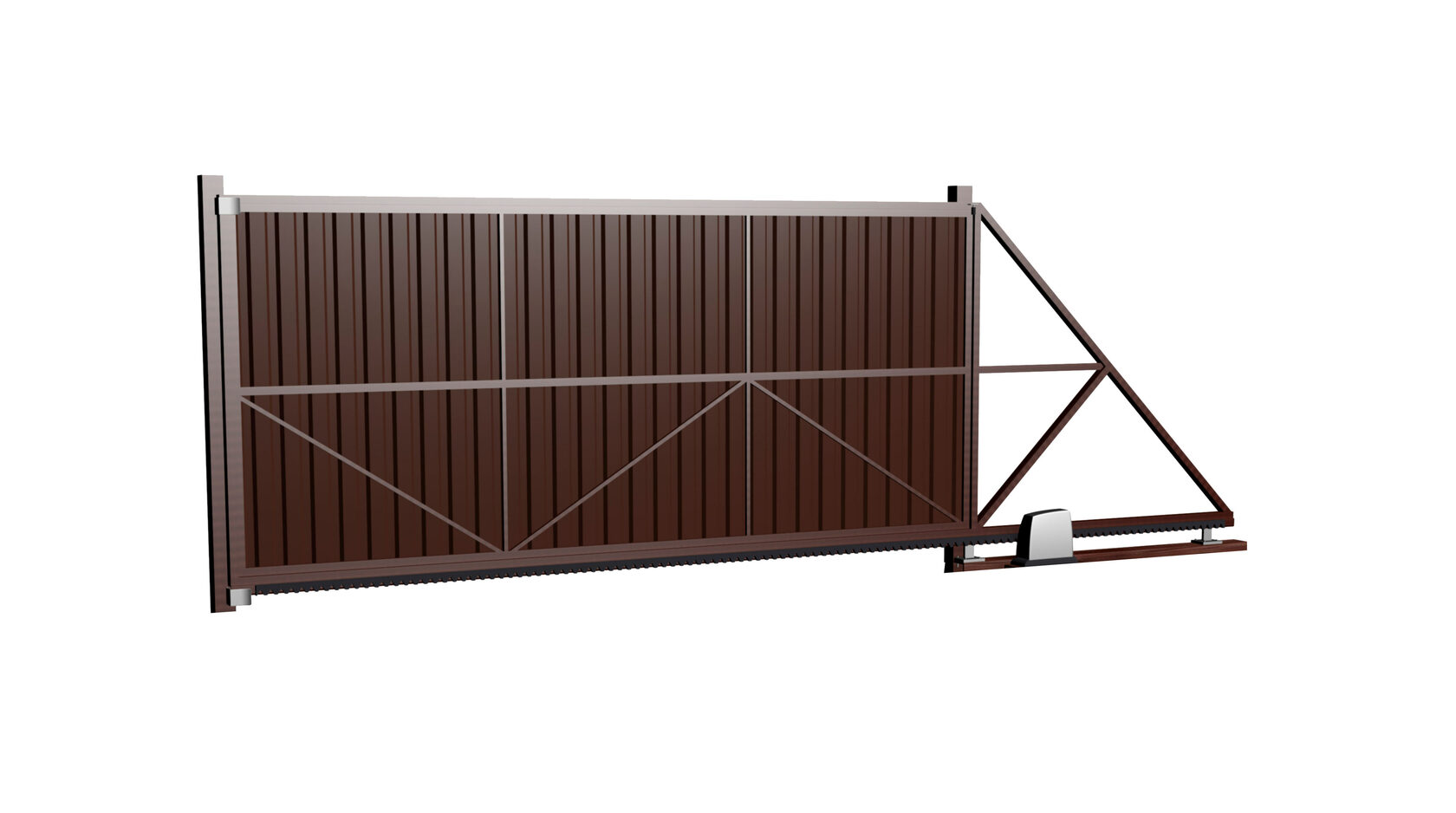 Откатные ворота в Раменском - цена с установкой под ключ, купить от ...