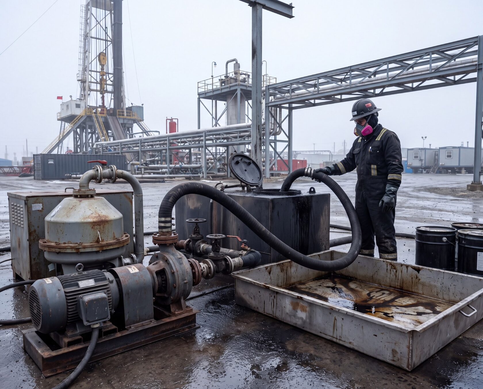 Утилизация шлама нефтепродуктов