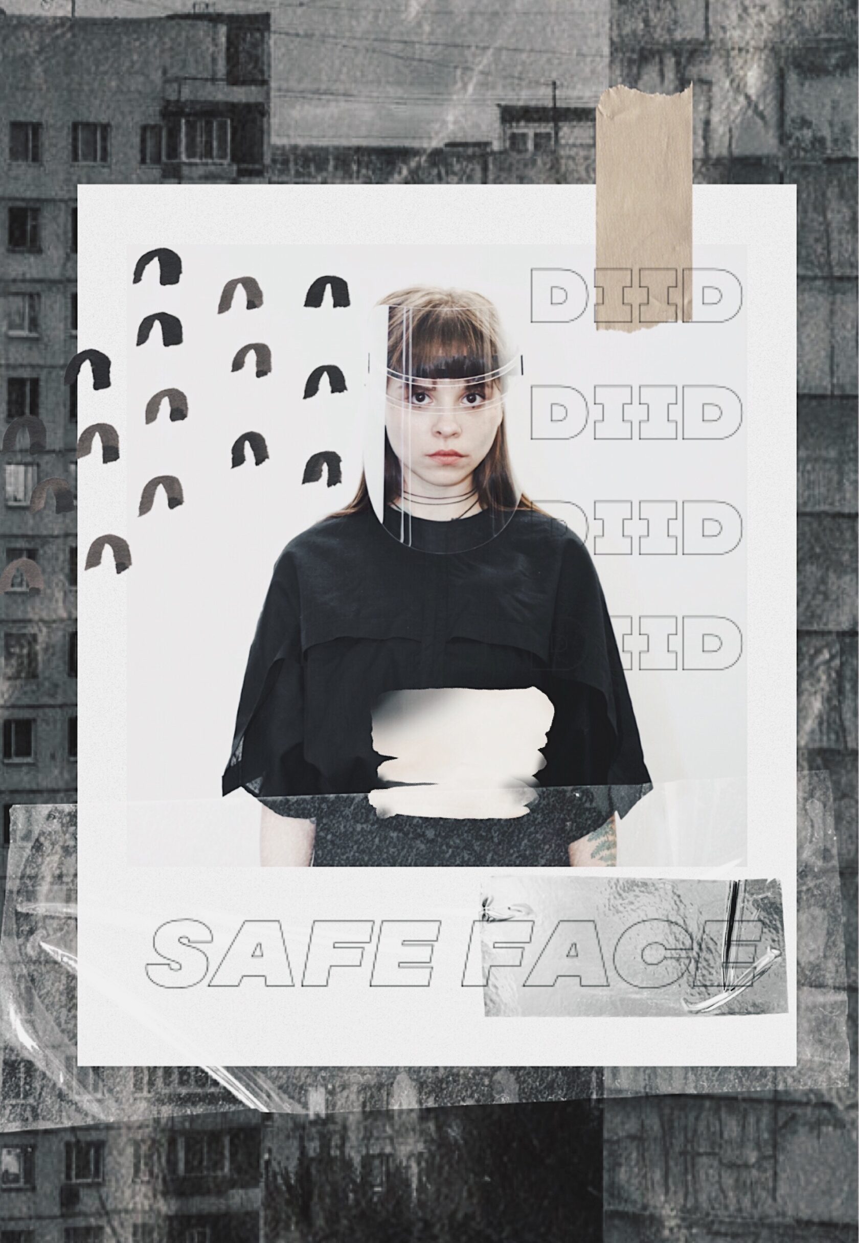 Фото: защитный экран для лица