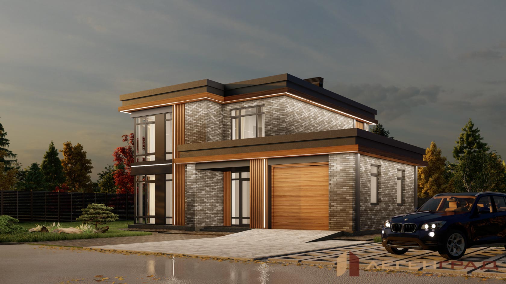 Дом под ключ в Тихорецке веранда