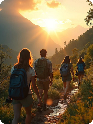 туристические, прогулочные и спортивные маршруты