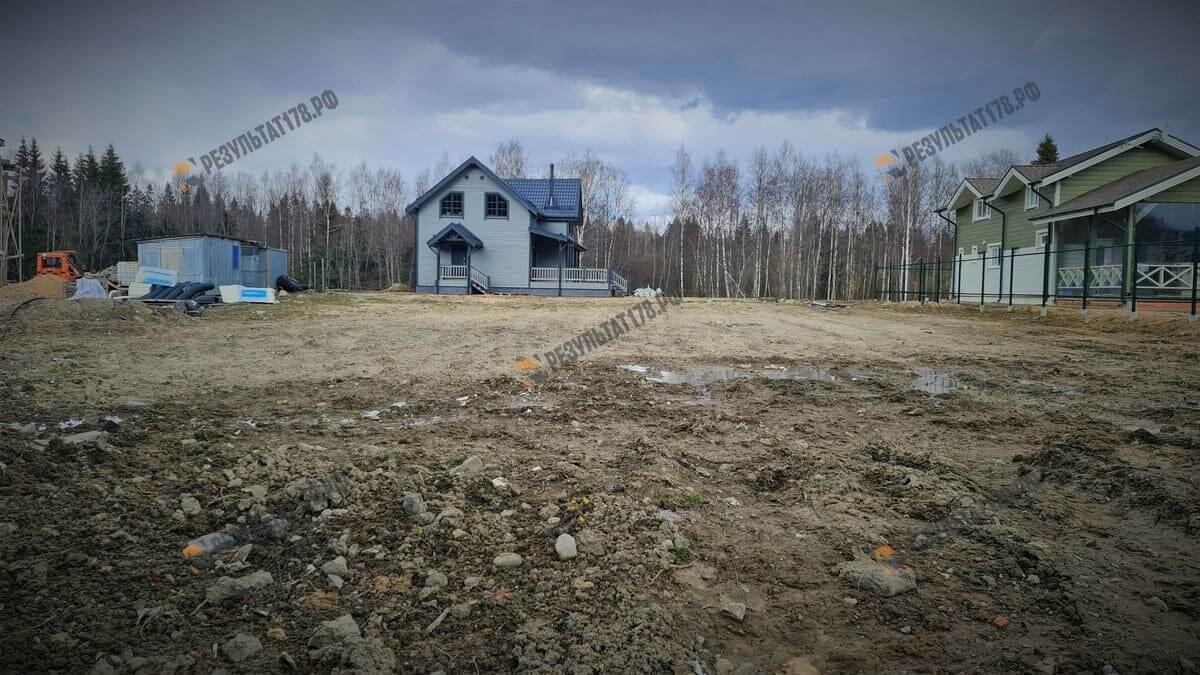 Подготовка к работам по строительству 10х10 монолитного плитного фундамента под ключ в спб и ло