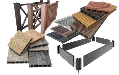 Изделия из ДПК террасная доска, забор, сайдинг, грядки, лестницы и другие