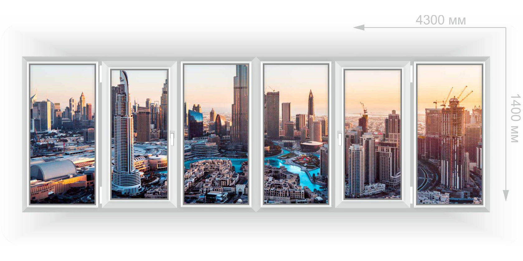 остекление лоджии 4 метра фото