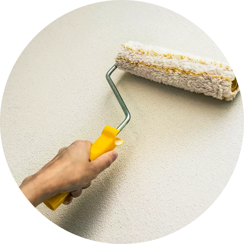 грунтовка стены валиком